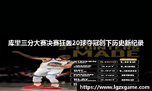 库里三分大赛决赛狂轰20球夺冠创下历史新纪录